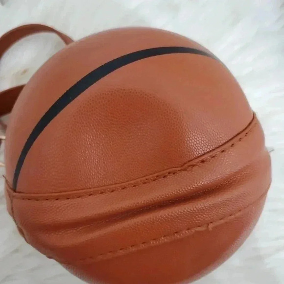 Nwt! MINI BASKETBALL BALL NOVELTY BAG - Picture 6 of 9